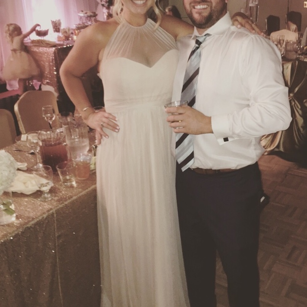 Amsale Tulle Bridesmaid Dress